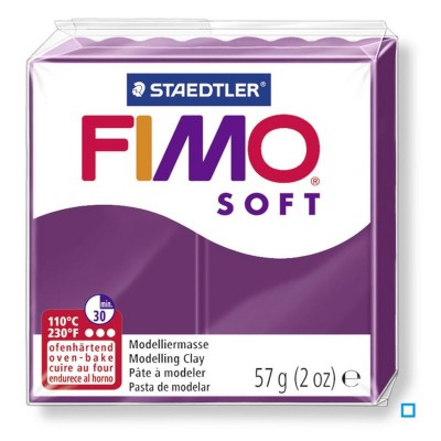 Fimo soft 57g violet royal/ 8020-66 - dtm261482  violet Fimo    271253